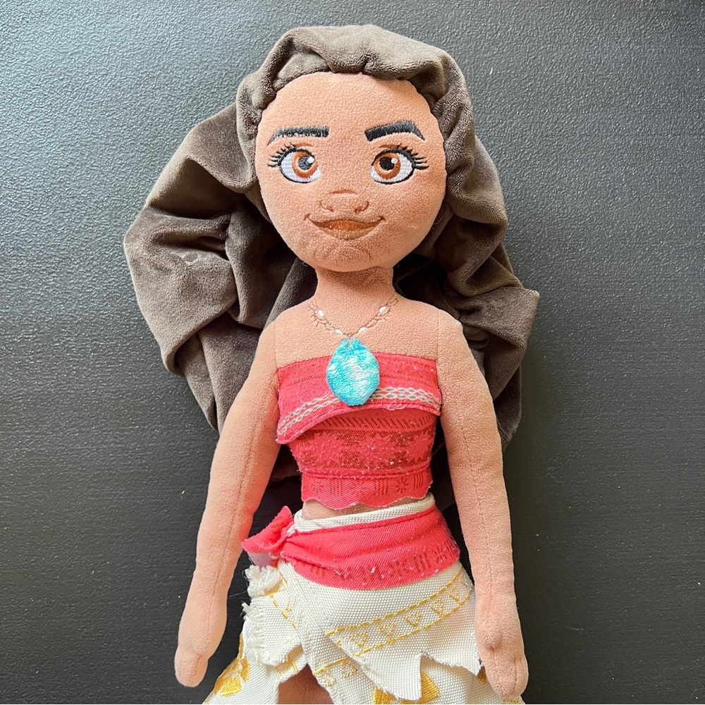 Moana Plush Doll 20” Disney Store Authentic Original Stuffed Movie Toy Princess - Picture 2 of 12